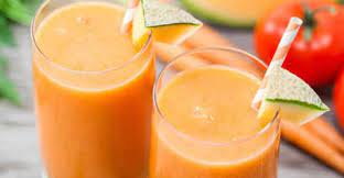 cantaloupe milk kefir smoothie